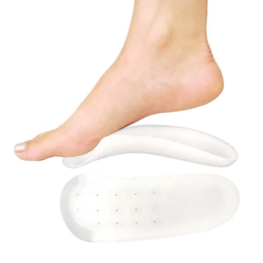 TPU Customized Insole Orthotic Foot Supports High Arch Support 3/4 Length Flat Foot Plastic Orthopedic Correction Insole HA00863