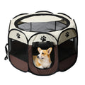 Portable Octagon Dog Kennel Cage Foldable Pet Tent Outdoor Dog House Playpen Puppy Kennel Manufactured Pet Cage