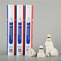 Wholesale Durable Goose Feather Shuttlecock Custom Badminton Shuttlecock Lingmei 60