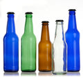 Wholesale Best Selling Recyclable 350ml 530ml 750ml  Glass Beer Bottle With Crown Top