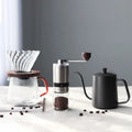 2022 New Arrival Coffee Gift Set with Pour Over Coffee Maker Filter Kettle Manual Coffee Grinder