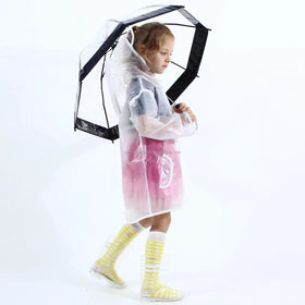 Eva Kids Umbrella Kid Umbrella Plastic Transparent Blank clear Umbrella