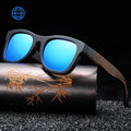 Teenyoun 2022 Eco Friendly Bamboo Products Wholesale Custom Logo Unisex Retro Mirror Wooden Sunglasses