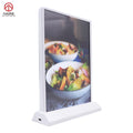 Mars Impression A4 Desktop Advertising Light Box LED Acrylic High Brightness Rechargeable Battery Double-sided Menu Poster Frame