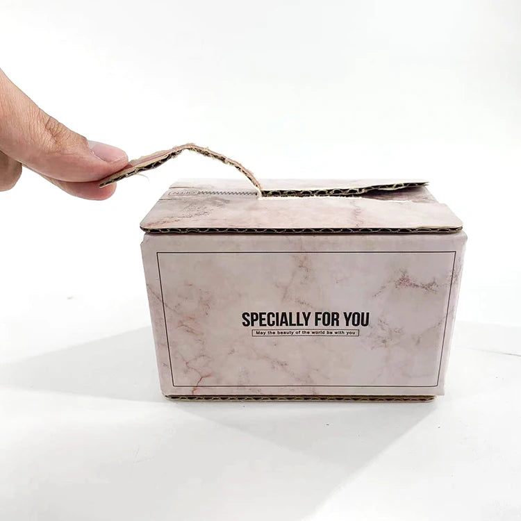 Customized Brand Hot Sale Custom Logo Self Seal Corrugated Paper Packaging Package Box Paper Boxes