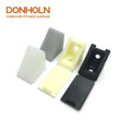AC6110 Furniture Assembly Shelf Bracket 90 Degree Cabinet Corner Angle Connector Plastic Braces with Cover