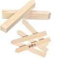 Bamboo Plant Labels Eco-Friendly Wooden Plant Sign Tag Wood Garden Marker Decorative Garden Tags for Seed Potted Herbs Flowers
