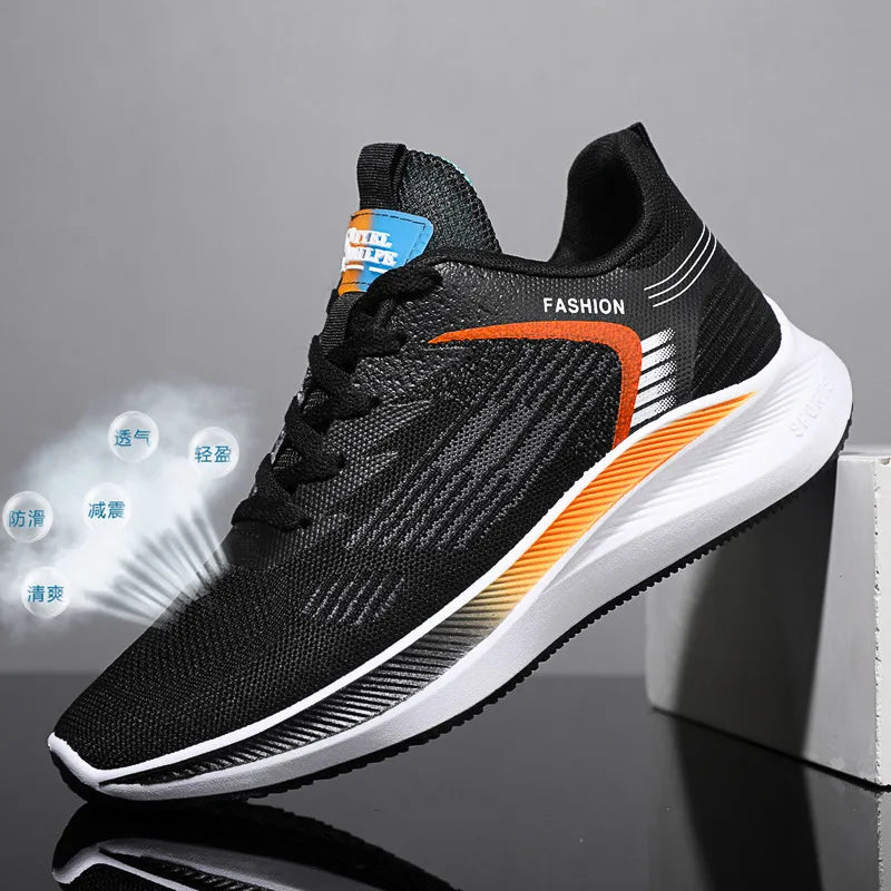 2026 comfort Men Sneakers Breathable Mesh Sport Shoes for Male