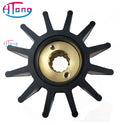 HTong Sea Water Flexible Neoprene/Brass Impeller 09-43-1201 DJ Pump Kashiyama SP-900/SP900/SP800 162mm X 120mm Spline Drive