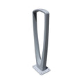 Outdoor Park Modern Free Standing Steel Bike Rack Outside Roadside Vertical Bicycle Stand City Street Bicycle Storage Rack