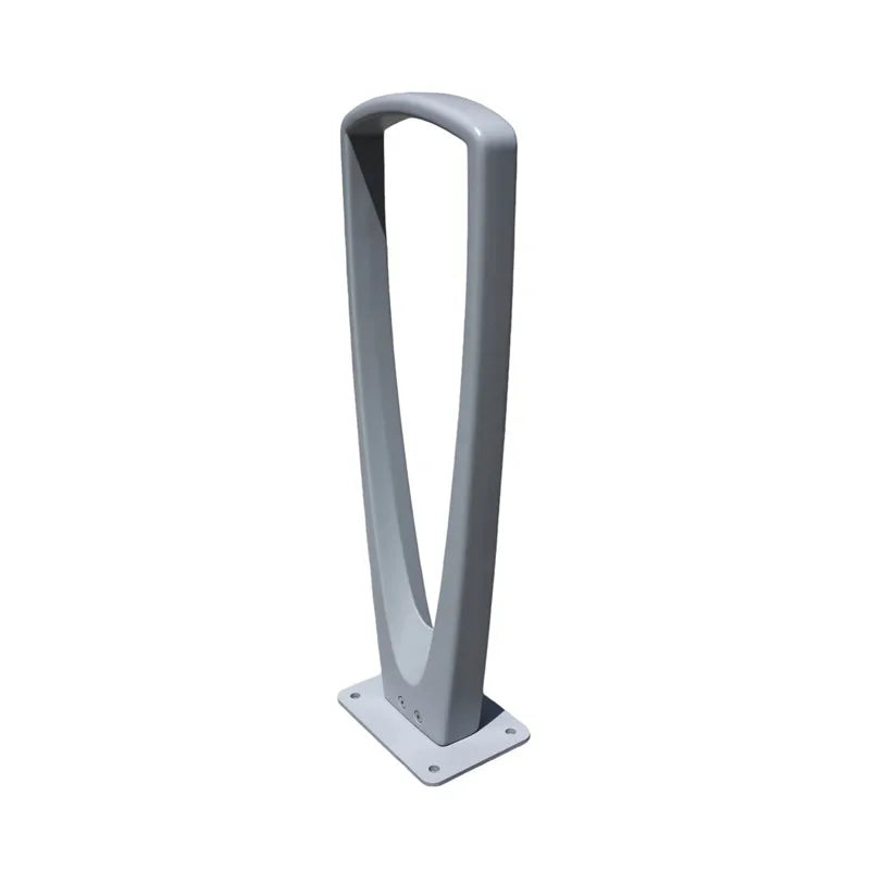 Outdoor Park Modern Free Standing Steel Bike Rack Outside Roadside Vertical Bicycle Stand City Street Bicycle Storage Rack