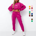 Customized Winter Clothes Women's Trousers Women Lounge Wear Sets Women 2 Piece Set Winter Clothes Hoodie Set