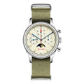 SEAKOSS 1963 High Quality 40mm Sapphire Chronograph Wristwatch Original ST1908 Seagull Movement Mechanical Watch Moon Phase Man