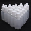 5ml 10ml 15ml 20ml 30ml 50ml 100ml Round Natural Color Pe  Plastic Bottle Eye Drop Bottle Pe Dropper Cap Bottle