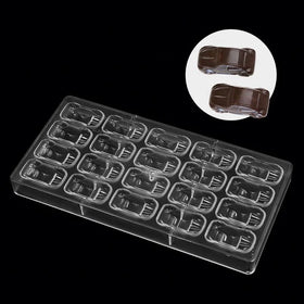 Mini Size Cars Mould Clear Hard Chocolate Maker Professional Candy Jelly Mould Cake Decoration Polycarbonate Chocolate Mold