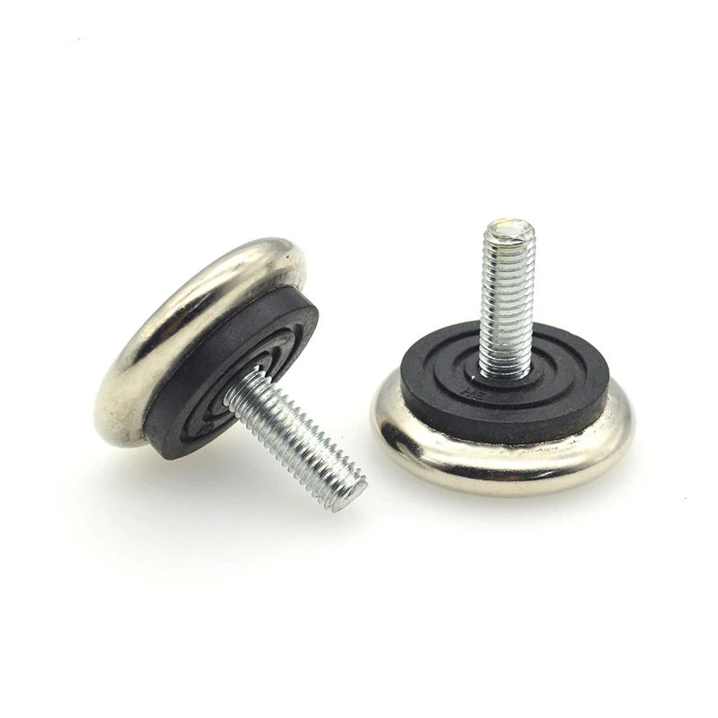M8 Stainless Steel Adjustable Leveling Feet Metal Iron Sheet M6 Furniture Glide Leg Leveler for Living Room for Home Comfort