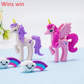 Hot Sales Custom 3d Kawaii unicorn Eraser Creative Cartoon Cute Eraser Set for Kids Children