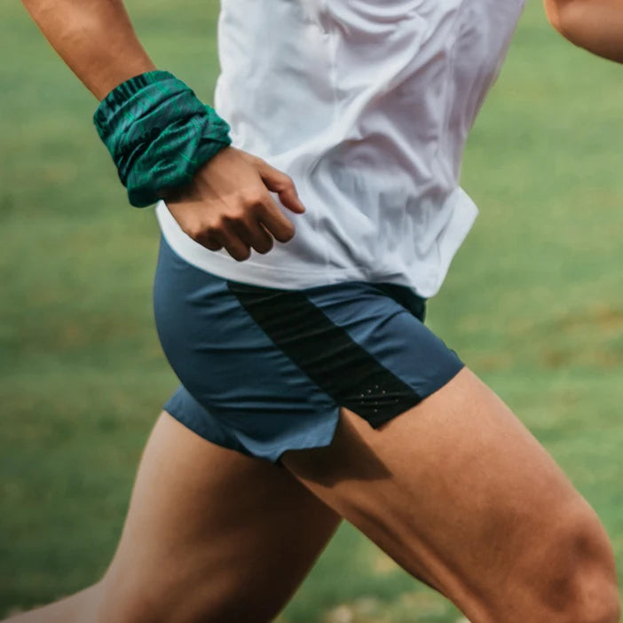 Custom New Design Breathable Side Mesh Unisex Running Short With Phone Pocket
