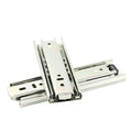 12.7mm Thick 45mm Wide Thickened Three Section Steel Ball Guide Rail Drawer Furniture Cabinet Slide Rail with a Load of 45KG