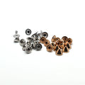 Wholesale  Cone Studs Rivet Bullet Spike Cone Screw Conical Rivets for Clothes Bag Shoes Leather Punk Garment