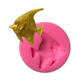Hengya Silicone Chocolate Mold with Sea Animal System Angelfish Shape. Silicone Sugar Lace Mold 3D Fondant Mermaid Tail