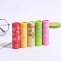 Custom Biodegradable Kraft Cardboard Lip Balm Deodorant Stick Container Packaging Push up Paper Tube