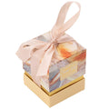 Custom Rigid Gift Box Gold Foil Embossed Finish CMYK Color Recycled Materials ISO9001 Certified Size Shape Matt Lamination