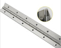 Factory Directly Galvanized Stainless Steel 201/304/316 Continuous Long Small Folding 180 Degree Piano Hinge Black E-coating