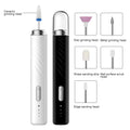 Professional Electric Nail Drill  Tool Machine Set Manicure Milling Cutter Nail Files Sanding Drill Bits Gel  Nail Polisher