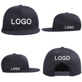 Custom  Blank Mens 3D Embroidery 5/6 Panel Snapback Caps Hats
