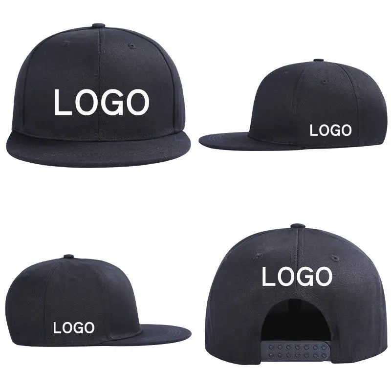 Custom  Blank Mens 3D Embroidery 5/6 Panel Snapback Caps Hats