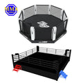MMAONEMAX Mma Octagon Used Wholesale Ufc Octagon Professional Size Mma Muay Thai Octangle Cage 6 m Adult Boxing Ring Mma Cage