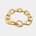 316L Stainless Steel Gold Plated Wholesale O Chain Women Bracelets Fashion