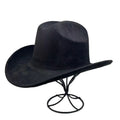 New Fashion Suede Fedora Cap Men Women Autumn Winter Felt Wide Brim Jazz Top Hat Cowboy Cap