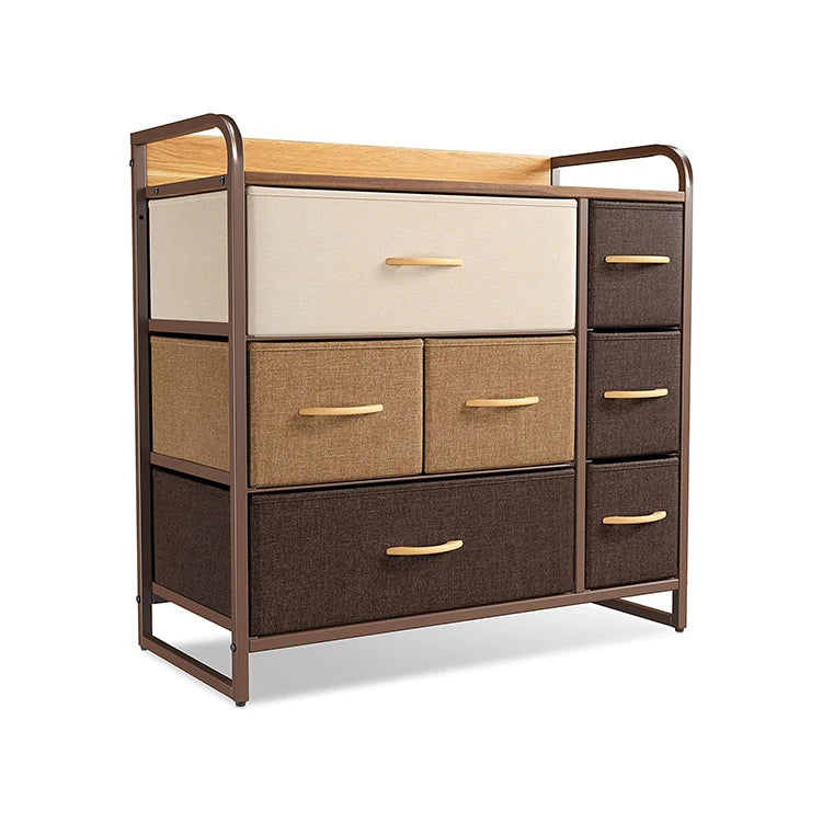 Custom Color Large Capacity Modern Metal Storage Cabinet with 5+ Drawers Eco-Friendly & Durable for Living Room Furniture