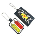 Low MOQ Custom Brand Name 3D Embossed Logo Eco-Friendly Rubber Soft PVC Garment Tags for Bags and Shoes