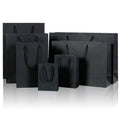 Recycled Cheap Small Black Jewelry Paper Bag Packaging