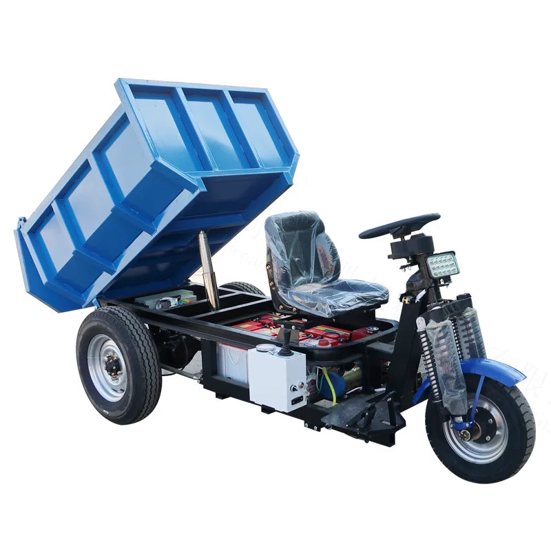 2023 HuanSheng Mini Electric Truck 3 Wheel Motorcycles Used for Sale Three Wheel Cargo Motorcycle