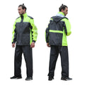 High Quality Oxford Cloth Riding Cycling Raincoat Breathable Reflective Rain Suit Rainwear
