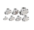 Stainless Steel Tee Pipe Fitting Thread Pex Fittings NPT BSP Pipe Hose Elbow Instrument Fittings Cross 4 Way 3/4 Female Tee T