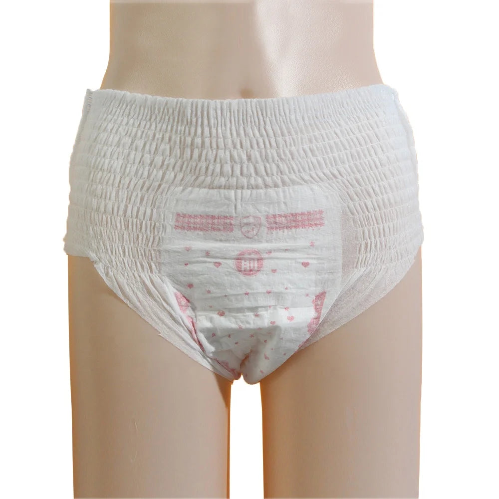 Hot Selling Eco-Friendly Organic Cotton Disposable Menstrual Sanitary Pants for Women Soft Breathable Super Absorbent Good Price