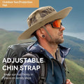 Outdoor Breathable Adjustable Summer Fisherman Hat for Unisex Camping Hiking Sun Protection Quick Drying Women's Sunshade Hat MegaBDM