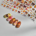 Factory Wholesale Nail Art Sticker 5d  Sticker Cute Cat  Kawaii Bear Rabbit Nail Art Decoration