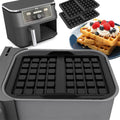 Suitable for Cosori 8.5L Ninja AF300EU AF400EU AF451EUSL400EU AF500DE Belgian Waffle Pan Silicone Mold air Fryer Accessories