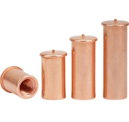 M3 M5 M6 Steel Brass Copper Plated Internal Thread Tip Welding Stud
