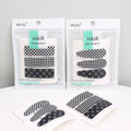 MUJU Korean Style Small Fragrance Hair Clip 3 Piece Set Plastic Acetate Hairpin for Girls & Women Model G40