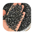 New Arrivals 5-7mm Loose Crystal Stone Gravels Natural Black Shungite Crystal Chips for Gift