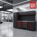 GATmatic Heavy Duty Modular Workbench Steel Tool Storage Cabinet 14 Drawers GS/IECEE Certified 1 Year Warranty for Professional