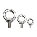 High Quality Din580 Full Threaded 316 304 Stainless Steel Lifting M5 M6 M8 M10 M12 M14 Eye Bolt