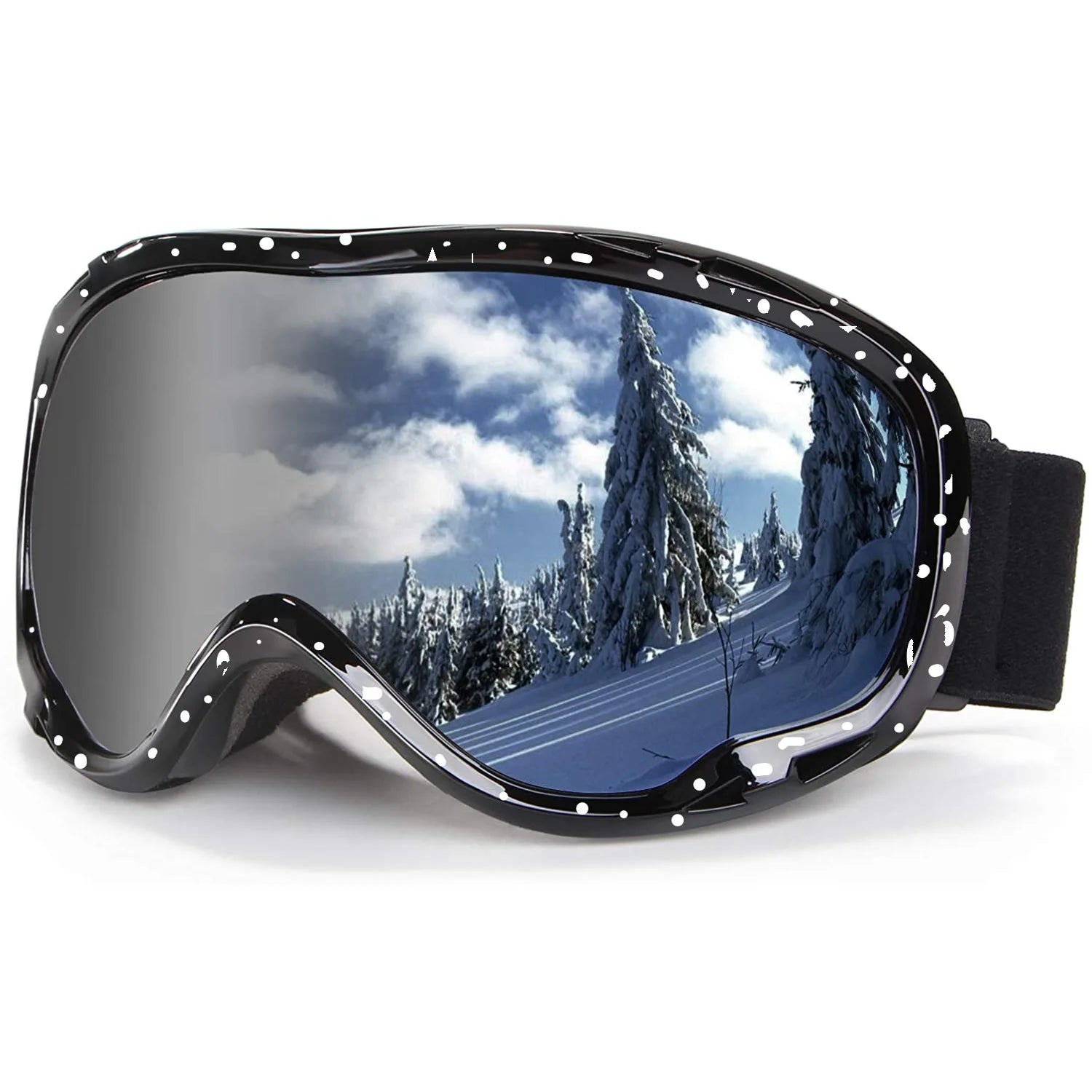 Custom Designer Snow Skiing Goggles Double Layer Lens Ski Snow Board Goggles UV Protection Anti Fog Ski Glasses Snow Goggles